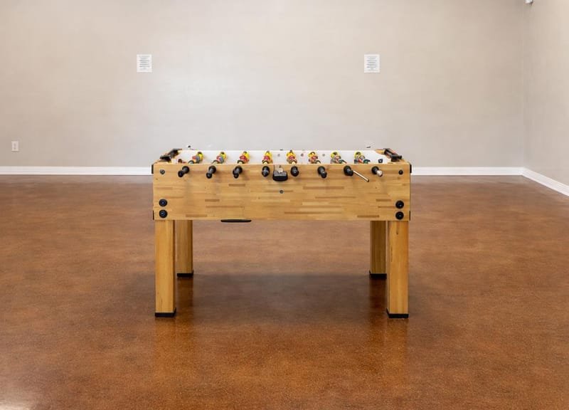 Foosball at Eagle Resorts RV Park