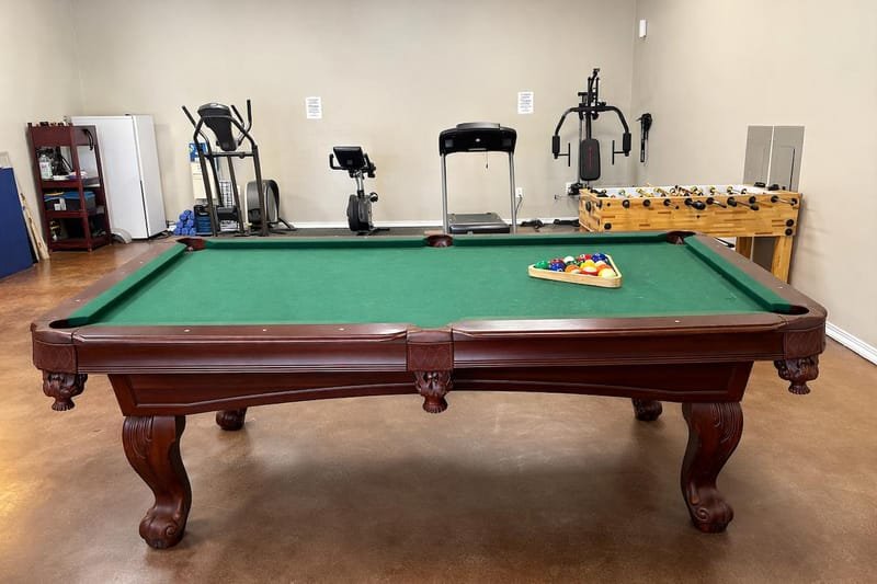 Pool Table at Eagle Resorts RV Park
